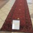 red hallway runner wool hand made walnut creek