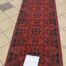 wool red hallway runner hand made