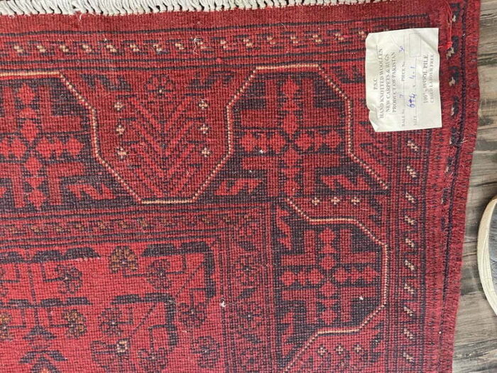 Afghan rug alameda