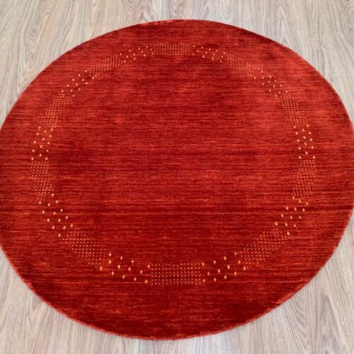 Red Round rugs orinda