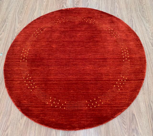 Red Round rugs orinda