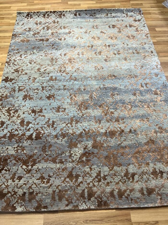 silk and wool modern rugs oakland