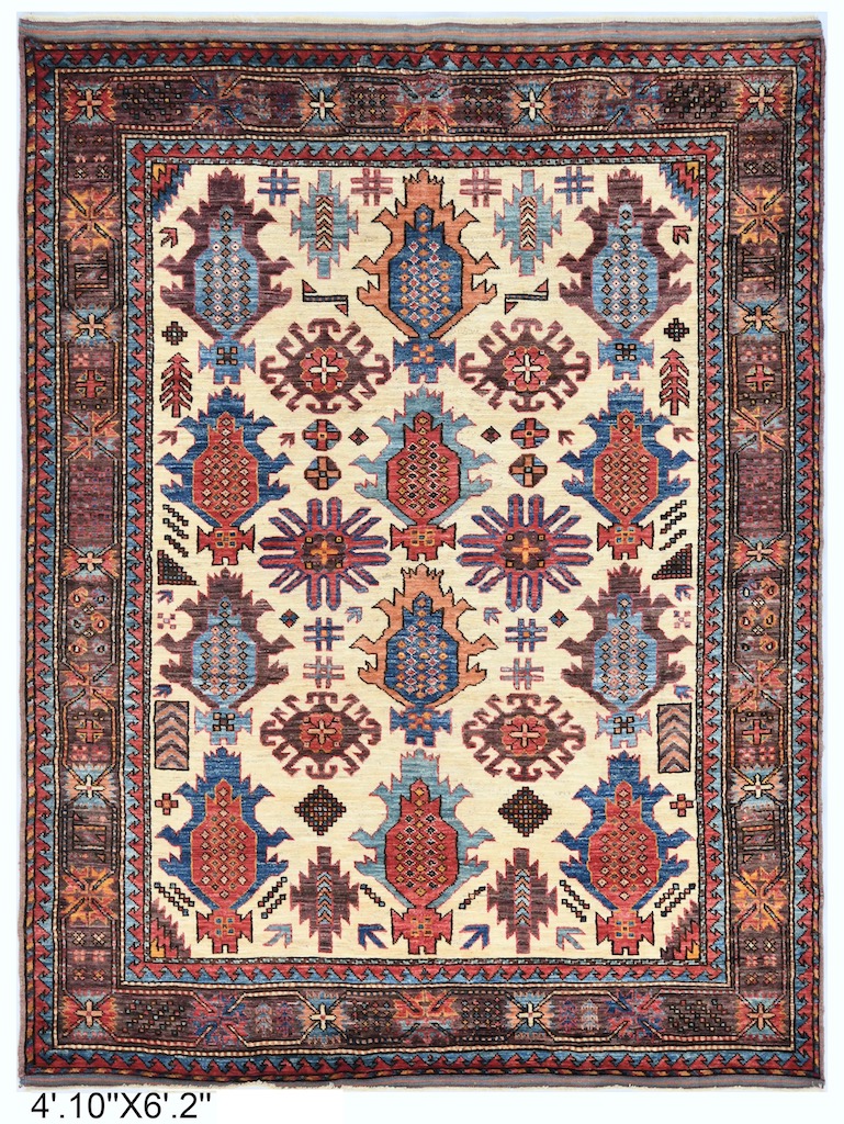 5x6 persian heriz wool rug berkeley