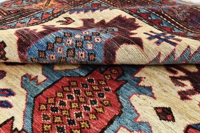 5x6 rug made by hand persian hariz 100% wool pile