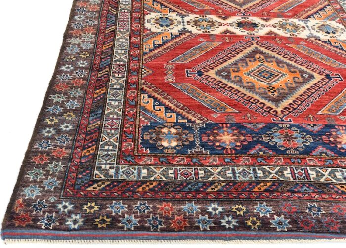 persian hand made multicolor wool