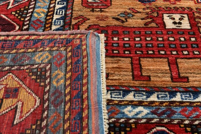 6x8 area rug wool hand made berkeley ca