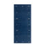 navy blue hall way runner