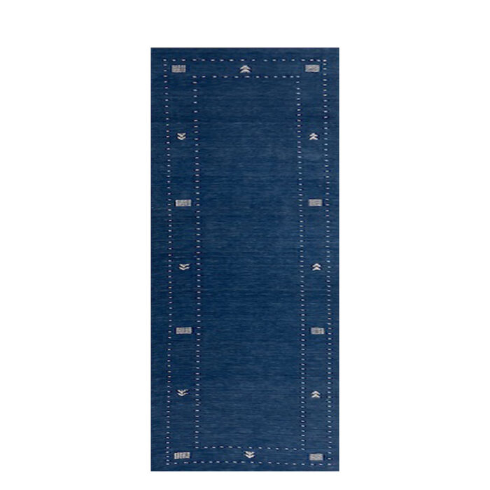 navy blue hall way runner