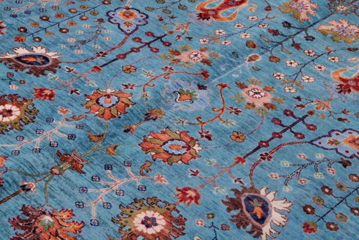 Turquoise Blue rug berkeley 9x12