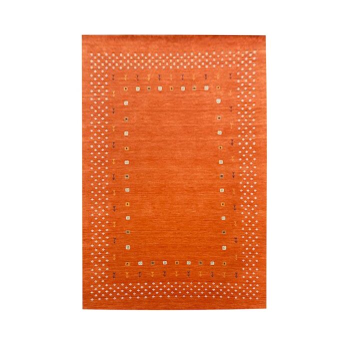 6x9 orange rug