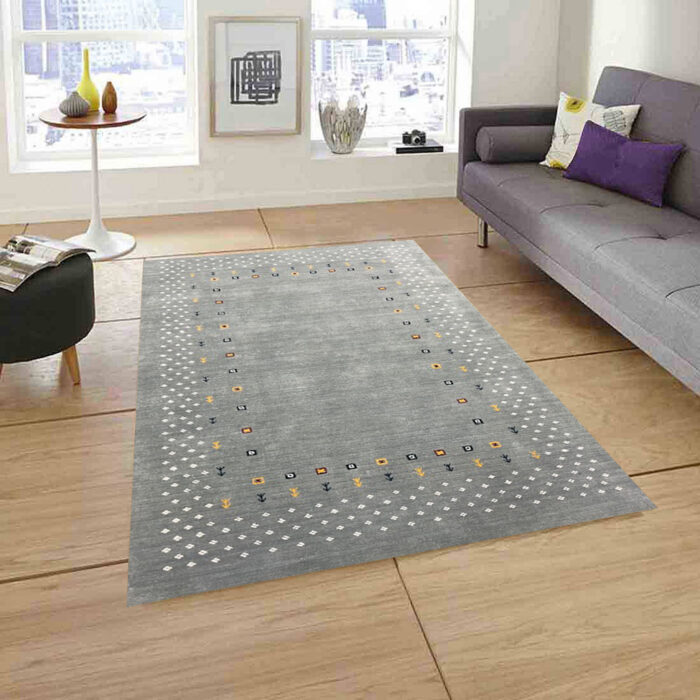 9x6 living room rug gray color