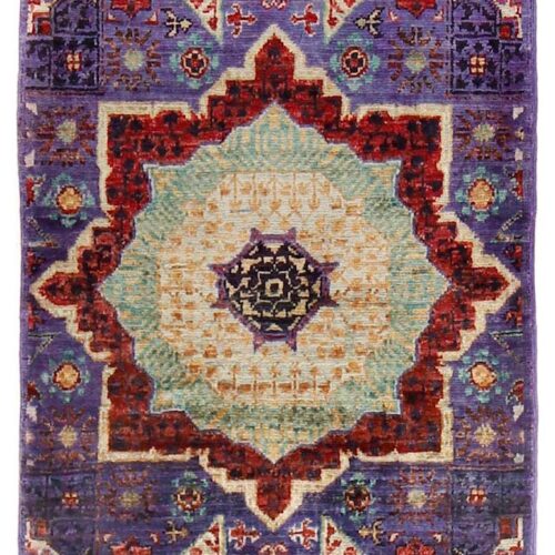 handmade wool rug mamluk 3x2