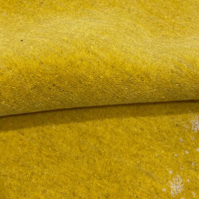 BEST RUG HAND MADE YELLOW WOOL