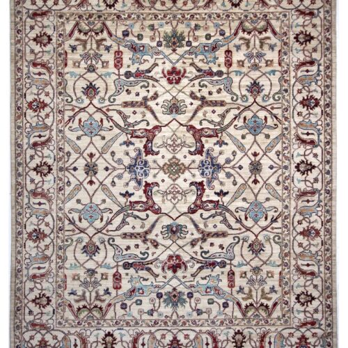 hand made rug wool handknotted