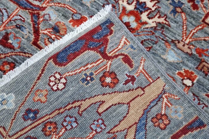 wool rug hallway runner multicolor