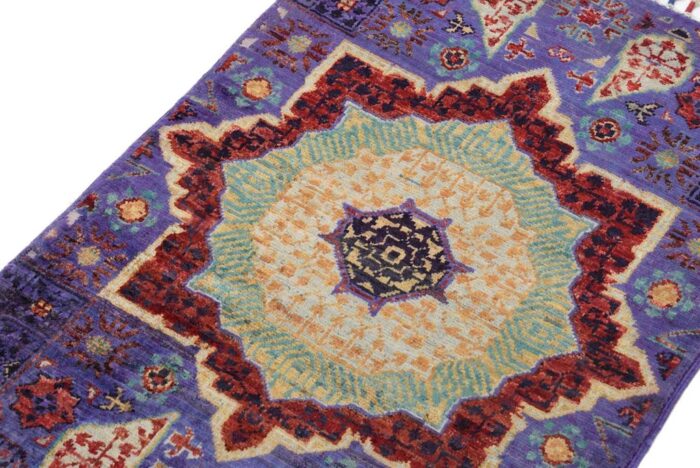 3x2 wool rug handmade mamluk