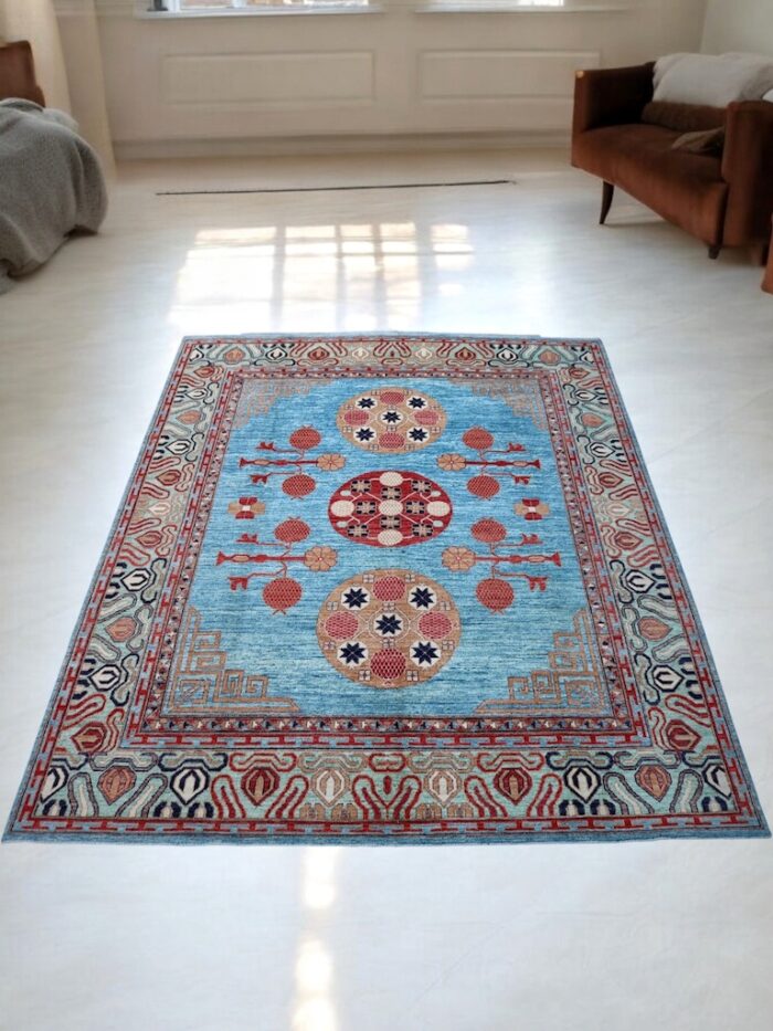 blue 8x10 rug