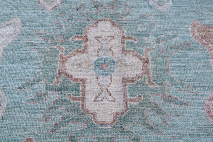 square rug 8x8 wool rug light green