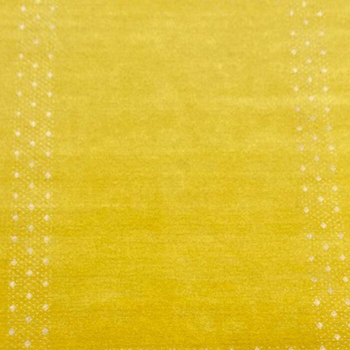 9X6 AREA RUG YELLOW , WHITE