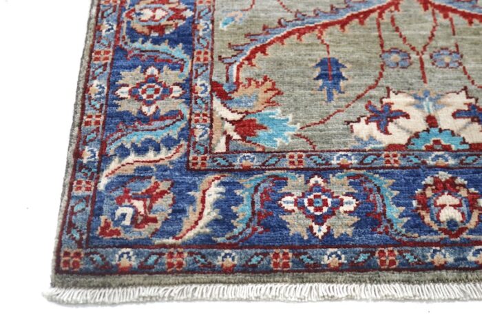 Luxury hand-knotted 2.7x9.8 Afghan rug runner for entryways – buy in Berkeley, SF & San Rafael.