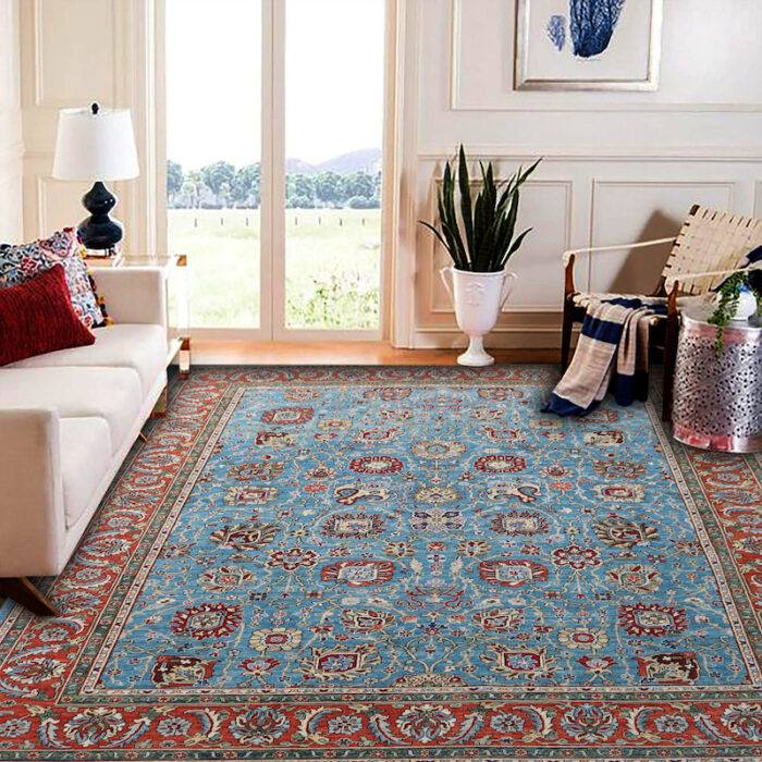 Elegant and durable Serapi rug with 5-star reviews, available in Berkeley & San Rafael.