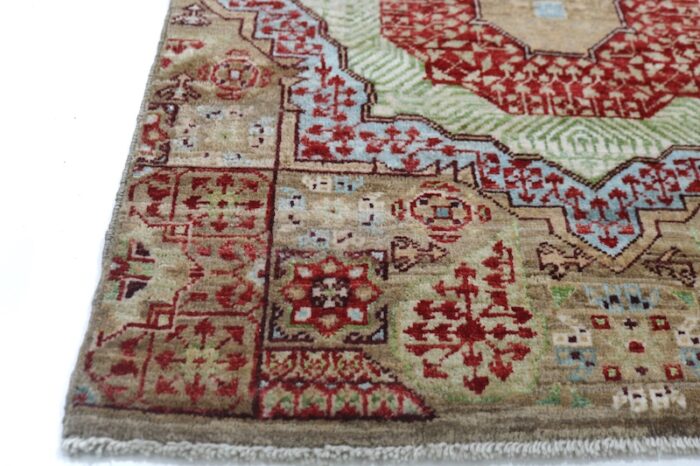 Durable 2.5x19.2 Mamluk wool runner rug for hallways and entryways, shop in San Rafael, SF & Berkeley.