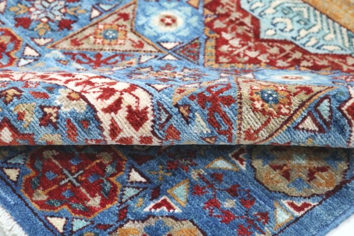 Elegant 2.7x10 Persian Mamluk rug, washable, shed-free, and pet-friendly for modern homes.