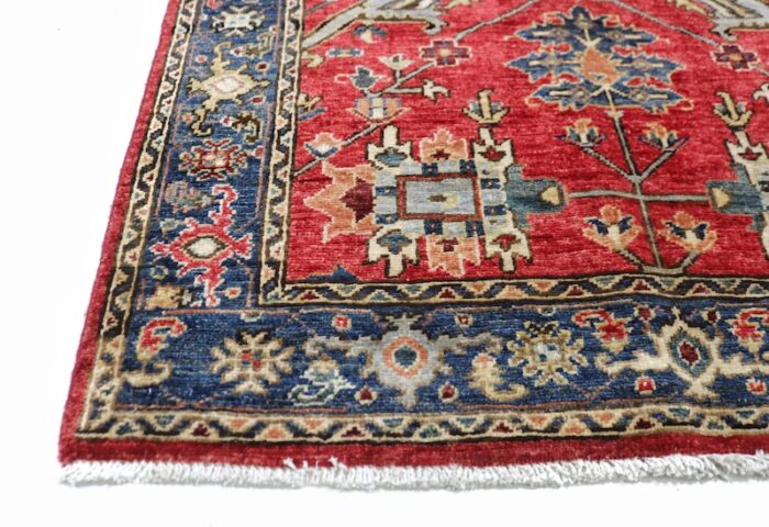 Antique-inspired 3.2x11.10 Heriz rug with timeless Persian geometric design.