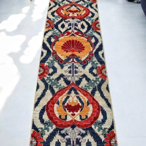 Durable and affordable fine runner rug for hallways and entryways