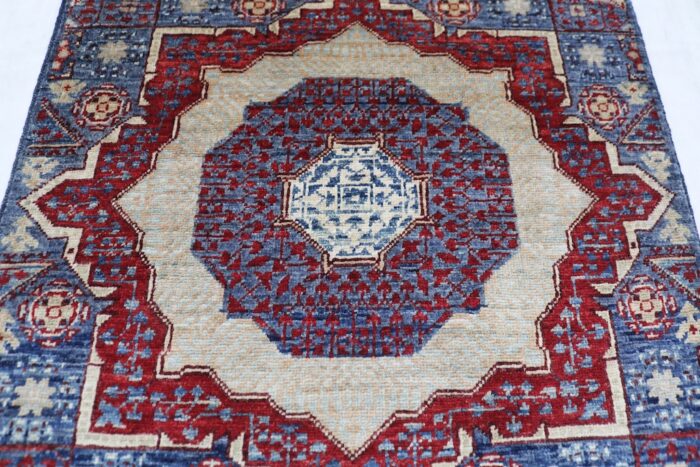 2'6 x 19'5 tribal runner rug with a traditional Persian-inspired medallion desig