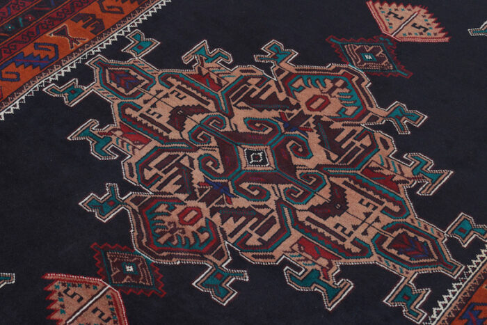 Handwoven Afghan Baluchi Rug – Soft wool, long-lasting quality, and stain-resistant for everyday use.