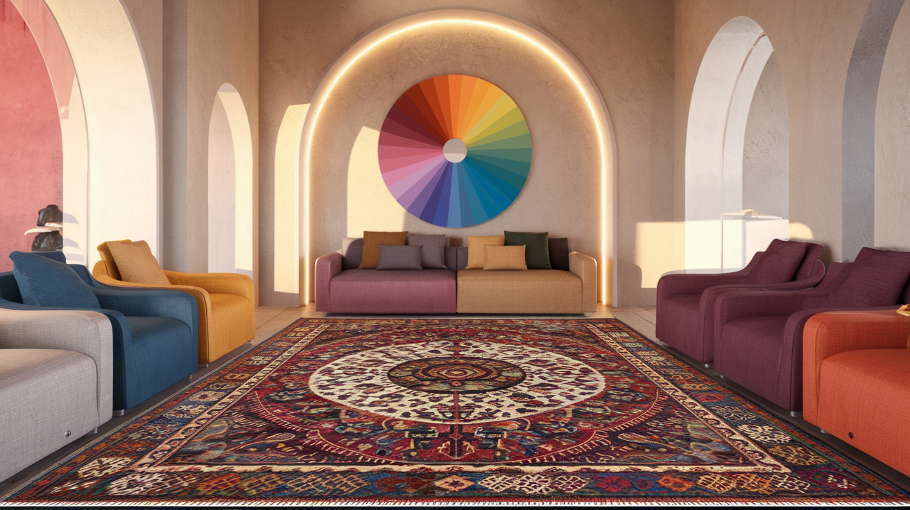 "Color Theory: Choosing the Perfect Oriental Rug for Your Color Palette