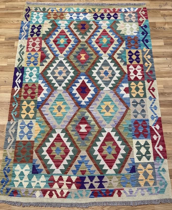 Kilim rug near me , flat weave rug